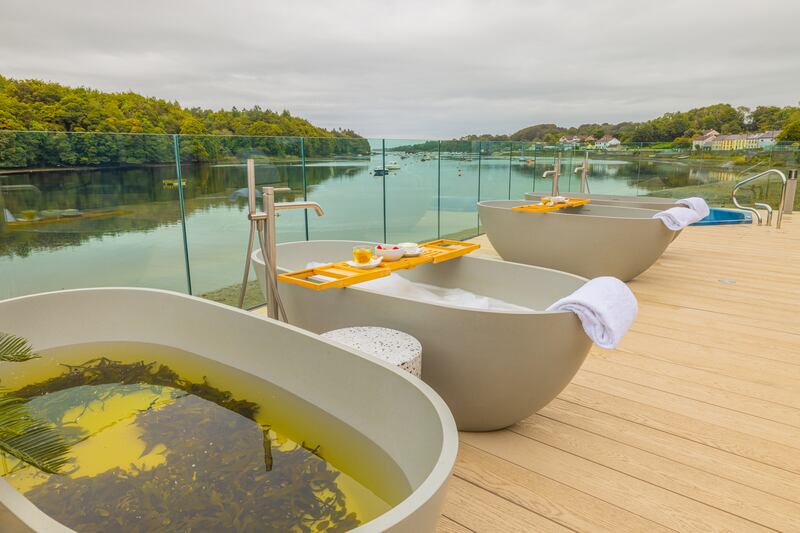 Ballina’s Ice House outdoor tubs