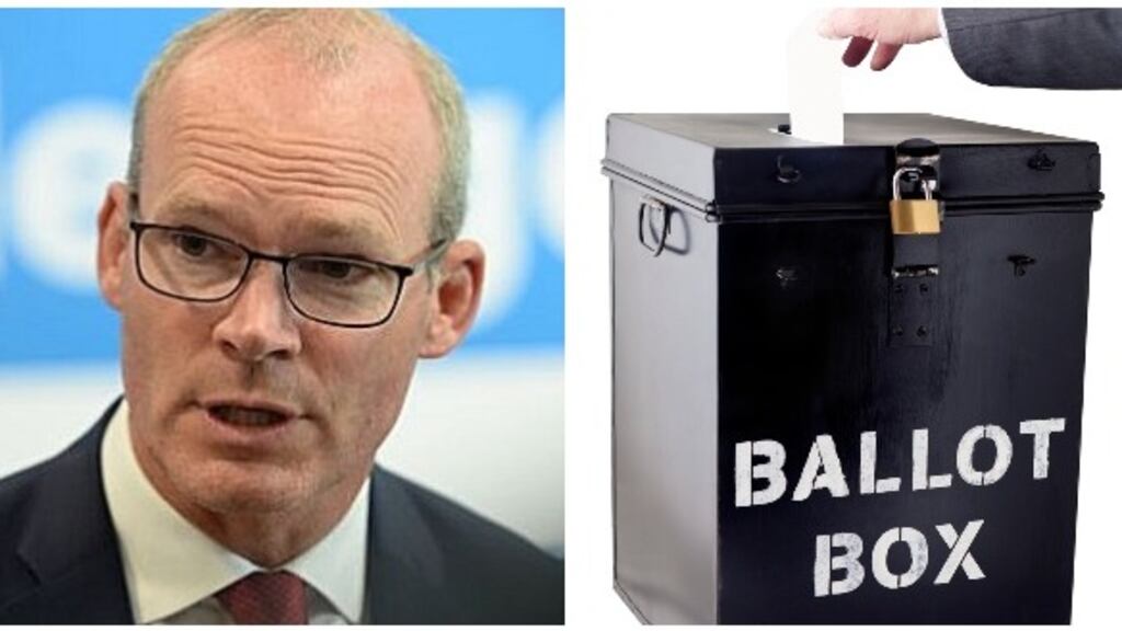 Simon Coveney: Border poll not appropriate at this difficult time.