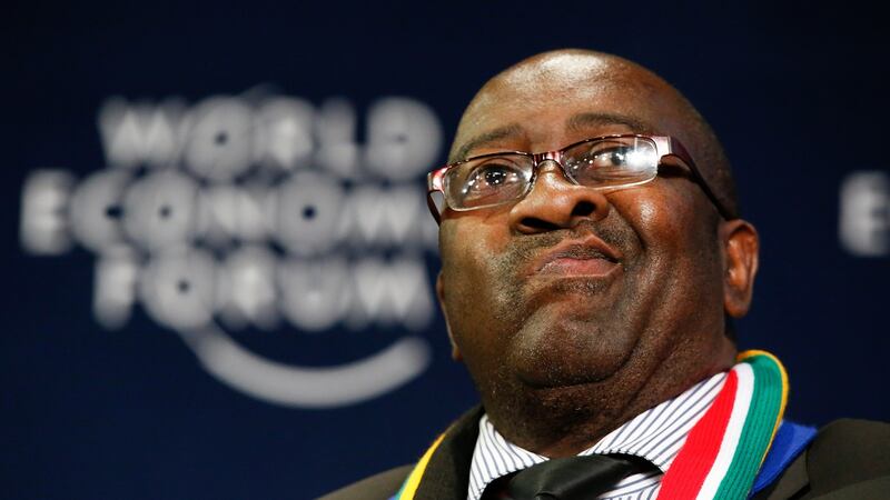 South Africa’s former minister for finance Nhlanhla Nene: admitted to having private meetings between 2009 and 2014 with the Guptas, the  controversial business family accused of corruption. Nic Bothma/EPA