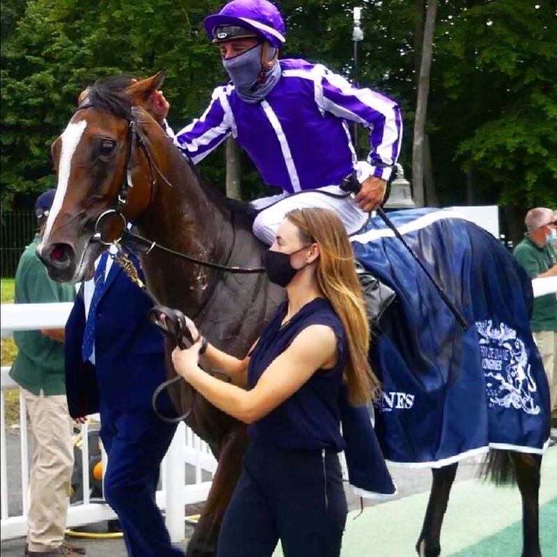 Following her PLC,  Niamh Dolan has just completed her first year on Maynooth University’s equine business course and is now working part-time with Aidan O’Brien