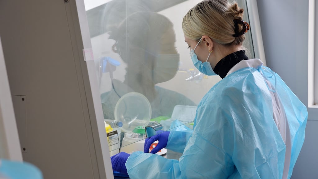 The number of Covid-19 outbreaks recorded last week fell by 30 to 105, according to the latest HSE update. An outbreak or cluster involves two or more linked confirmed cases. Photograph: Alan Betson