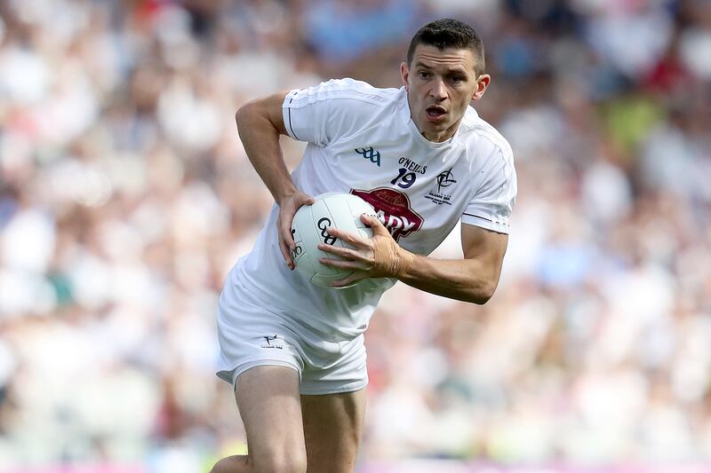 Former Kildare forward Eamonn Callaghan in action against Dublin in 2017. Photograph: Oisin Keniry/Inpho