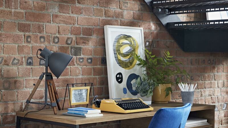 The  Bolitzo desk from Argos  will fit into most small spaces.
