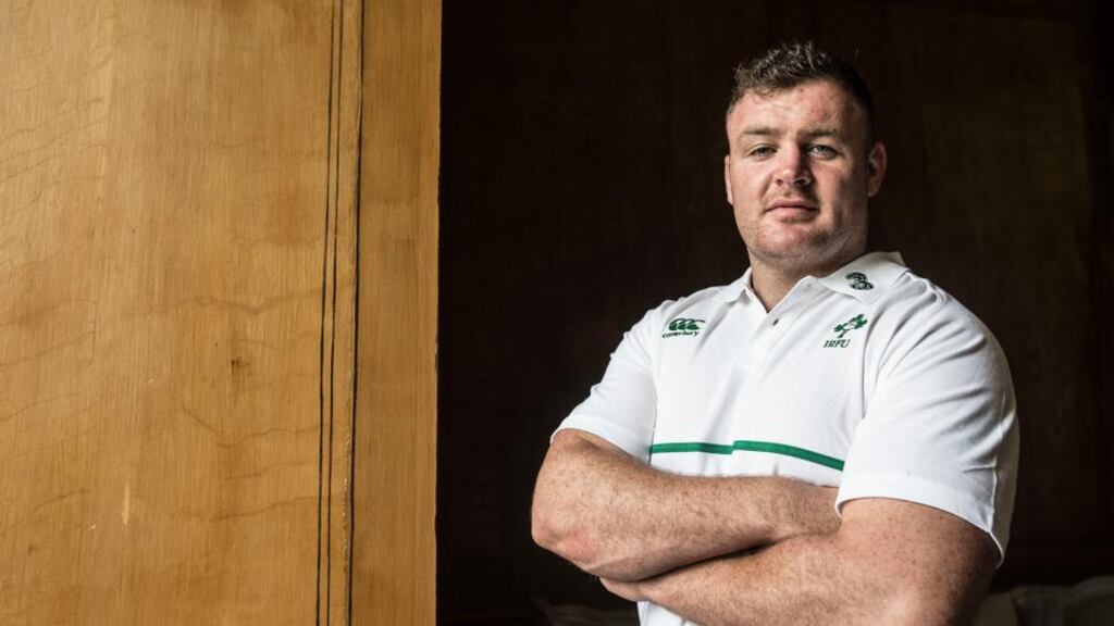 Prop Dave Kilcoyne is in line to start Ireland’s second World Cup warm-up game against Scotland at the Aviva Stadium on Saturday. Photograph: Inpho