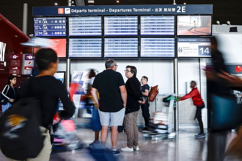 If your flight has been cancelled, your airline has an obligation to look after you – up to a point. Photograph: EPA