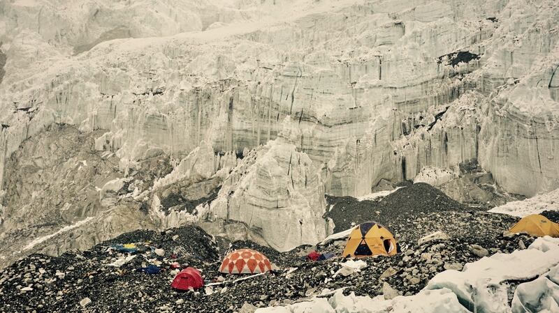 A view of Camp II.