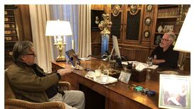 US justice department under fire for removing Trump image from Epstein files