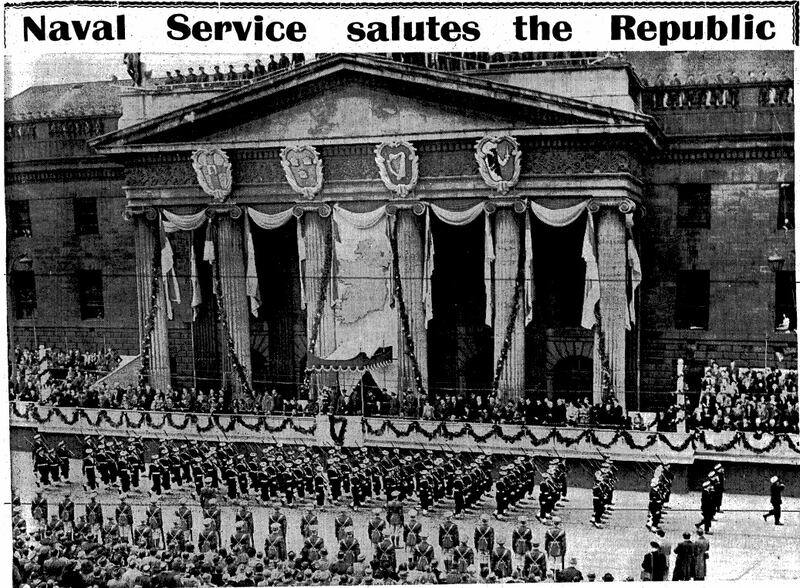 The scene at the GPO on Easter Monday, 1949, from the week’s Times PictorIal