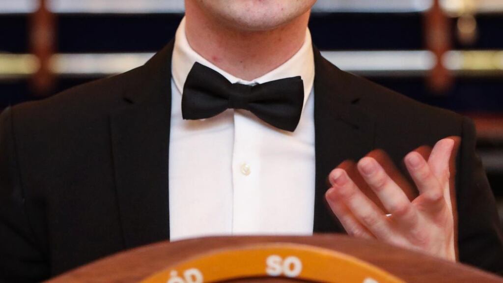 The final will feature 12 speeches and each finalist will speak for 7 minutes. Photograph: Crispin Rodwell/The Irish Times