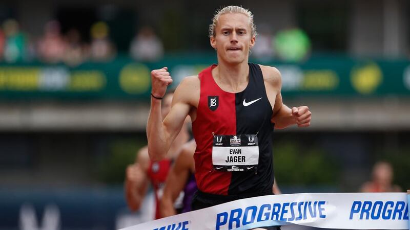 Evan Jager: will attempt to break Kenyan stranglehold in Men’s 3,000m. Photo:  Christian Petersen/Getty Images