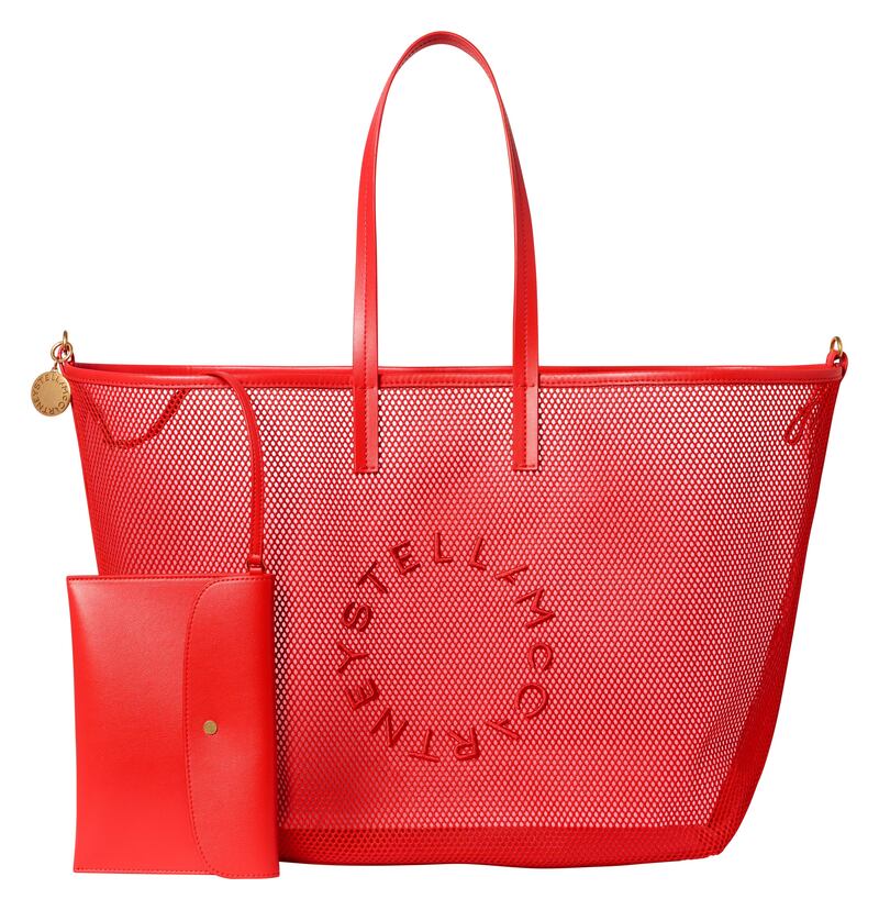Stella McCartney H&M collection: Red Tote (€99.99). Photograph: H&M