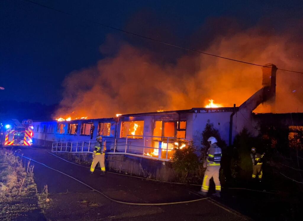 The building is a former nursing home. Photograph: Dublin Fire Brigade