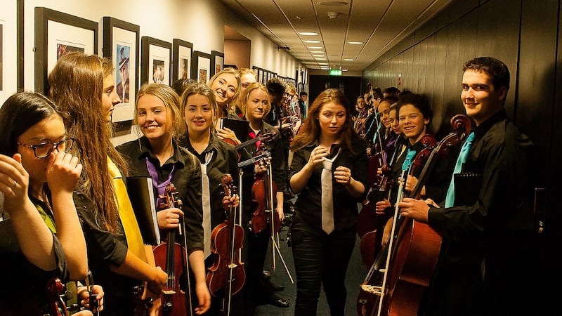 Young Orchestral Pops. Photograph: Jude Dunne
