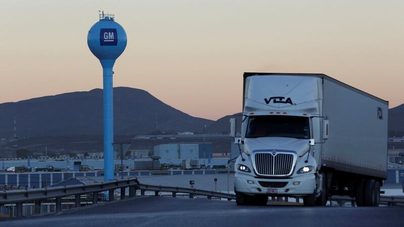 The General Motors assembly plant in Ramos Arizpe, in the Mexican state of Coahuila. Mexico’s auto industry has experienced explosive growth under Nafta. Photograph: Daniel Becerril/Reuters