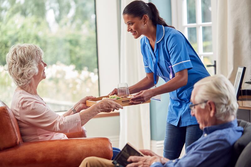 If we are leaving behind people such as care home workers – the people on whom we relied so much during the pandemic – then we are all behind. Photograph: iStock
