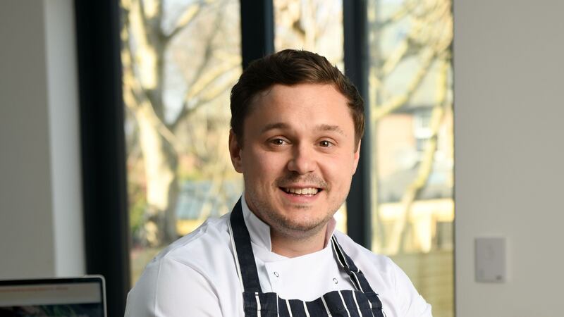 Eamon Lynch of the Sprig Cookery School which is offering a series of online  classes. Photograph:  Bryan Meade