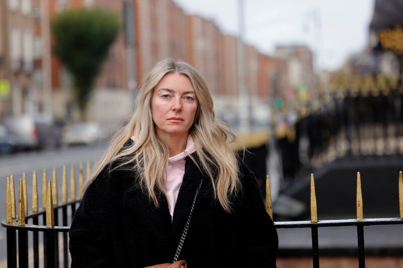 Molloy says her daughters are 'embarrassed' about their living circumstances. Photograph: Alan Betson/The Irish Times