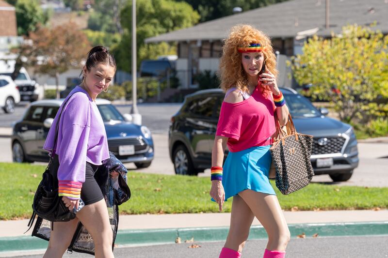 The Comeback season three: Ella Stiller as Patience and Lisa Kudrow as Valerie Cherish. Photograph: Sky/HBO