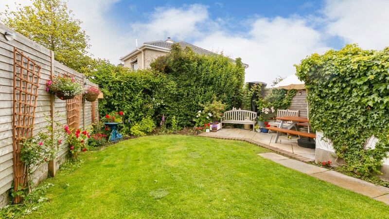 Private back garden