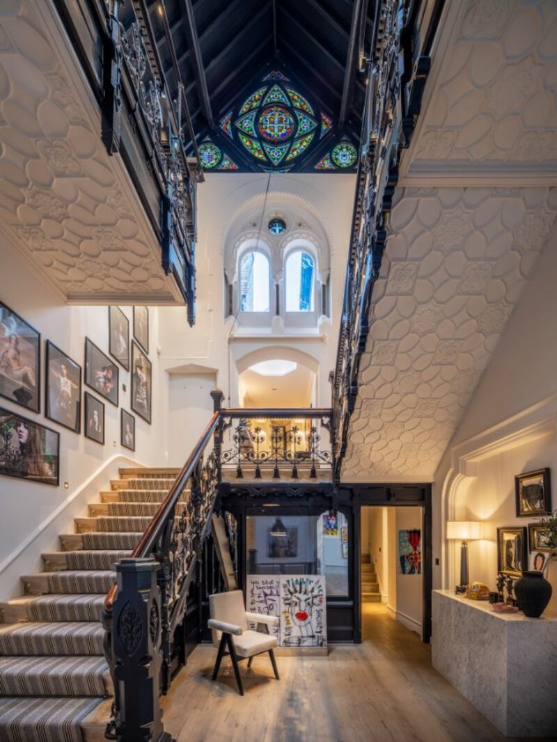 The Logs: the home that Boy George is selling on Well Road in Hampstead, north London. Photograph: Aston Chase