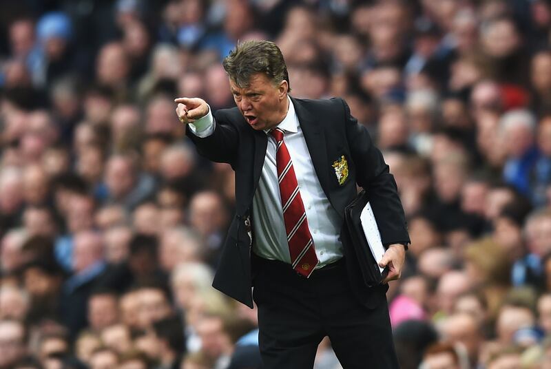 Louis van Gaal: The only bright spot of his reign was the 2016 FA Cup win – two days later he was sacked. Photograph: Michael Regan/Getty Images