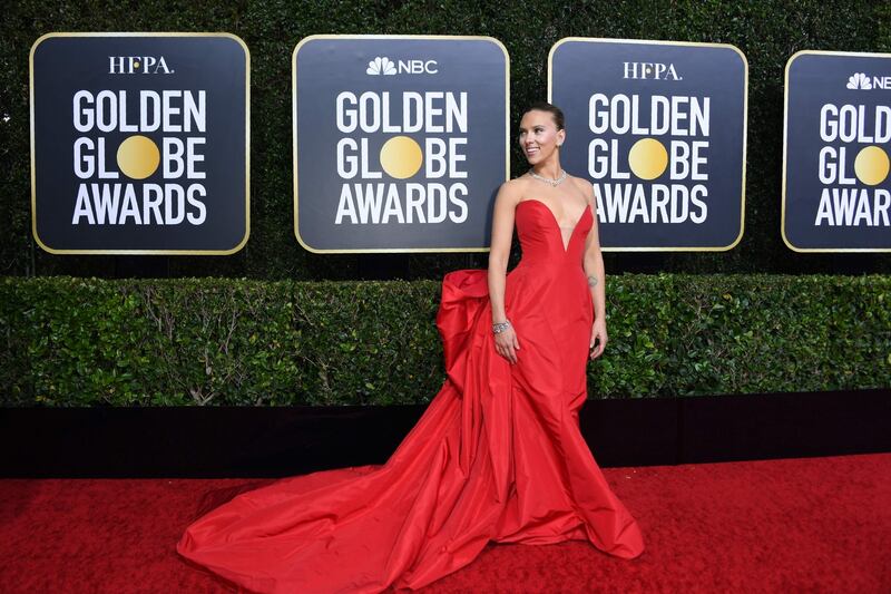 Scarlett Johansson. Photograph:  Valerie Macon/AFP/Getty Images
