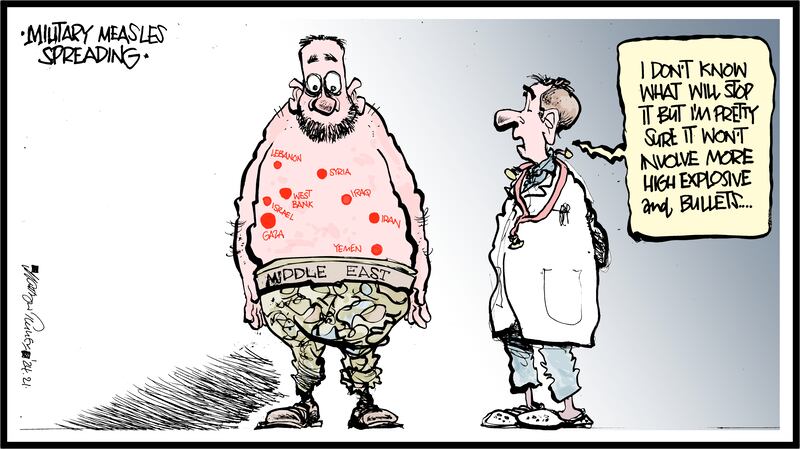 Martyn Turner Cartoon