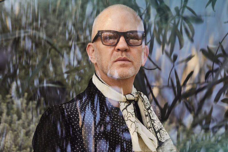 The television writer and producer Ryan Murphy outside his home in Los Angeles. Photograph: Ramona Rosales/The New York Times                      