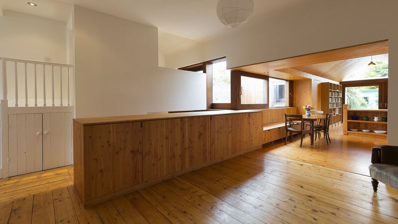 Livingroom/kitchen at 4 Richmond Place, Rathmines