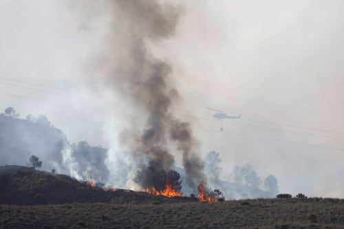 Wildfire in southern Spain leaves 12 dead, burning across thousands of hectares