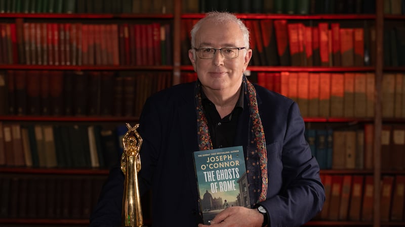 Joseph O’Connor wins Irish Book of the Year 2025 with The Ghosts of Rome
