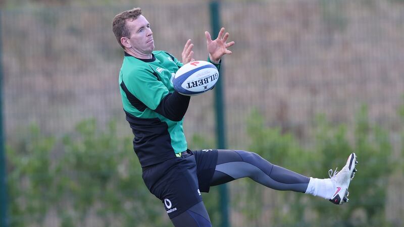 Chris Farrell has been named among the replacements for Ireland’s clash with France. Photograph: Billy Stickland/Inpho