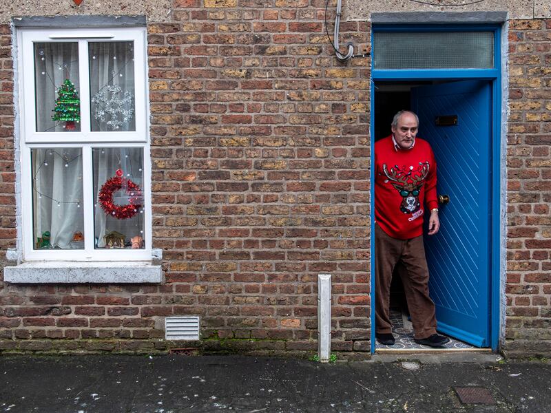 John O’Donnell who moved into a house at Maddens buildings, Blackpool, Cork after living in a slaughterhouse for decades. Picture Dan Linehan 
