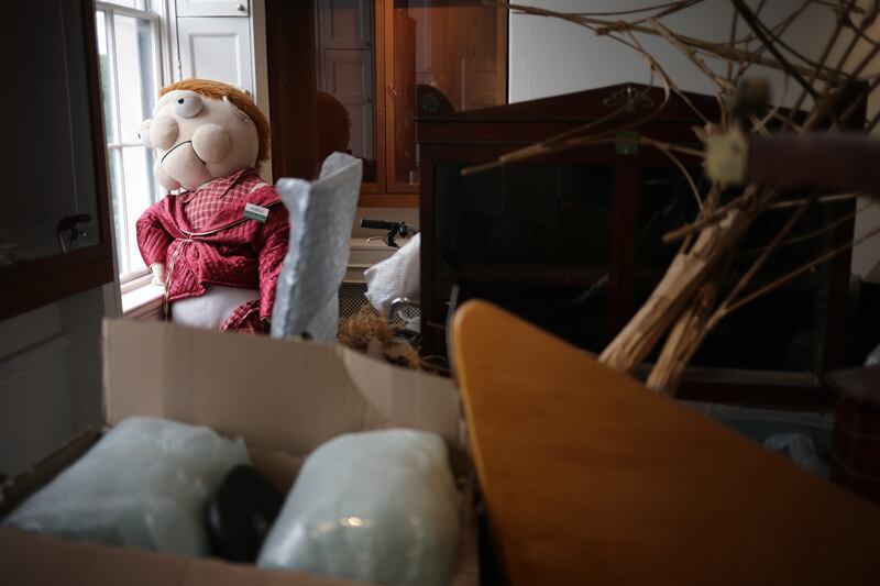 A Podge puppet from the Podge and Rodge duo's series A Scare at Bedtime. Photograph: Chris Maddaloni/The Irish Times