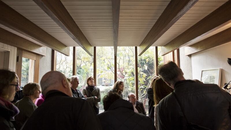 An Open House crowd