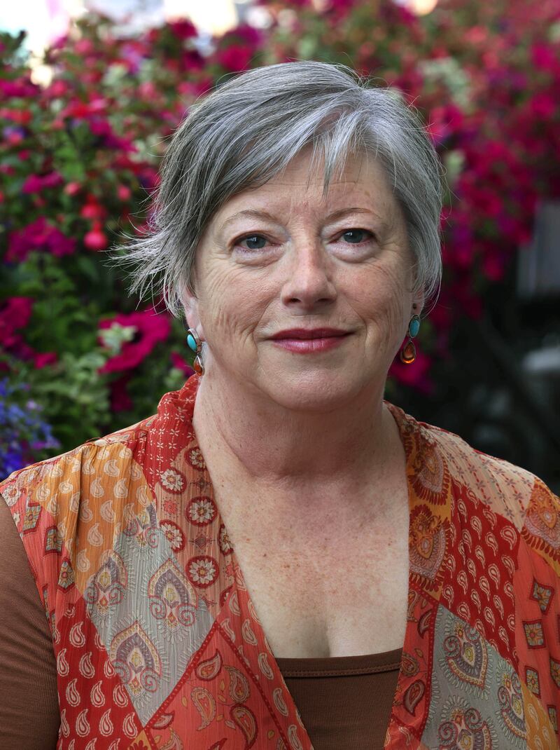 Poet Vona Groarke: 'If you give [someone] a novel, it’s just one world; if you give a poetry book, you give a multiplicity of worlds.' Photograph: Joe O'Shaughnessy
