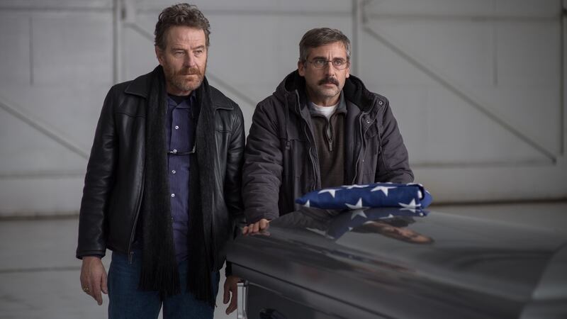 Bryan Cranston  and Steve Carell  in Last Flag Flying