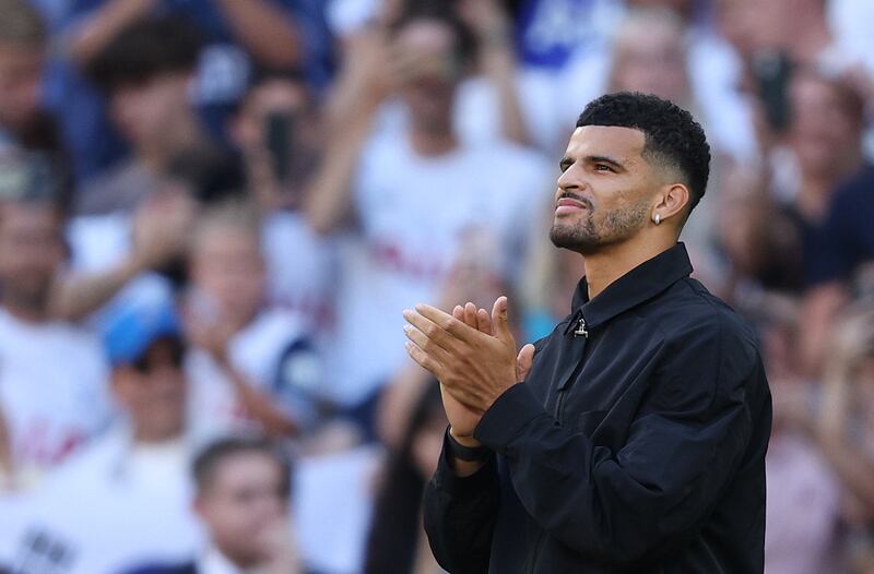 Dominic Solanke has become Tottenham Hotspur's record signing. Photograph: Warren Little/Getty Images