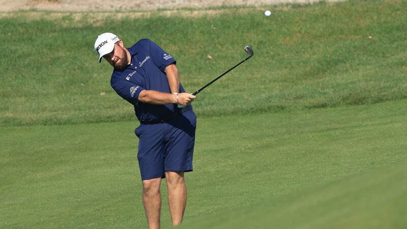 Shane Lowry  plays a chip shot during a practice round at Kiawah Island  on Monday. Photograph:  Sam Greenwood/Getty Images