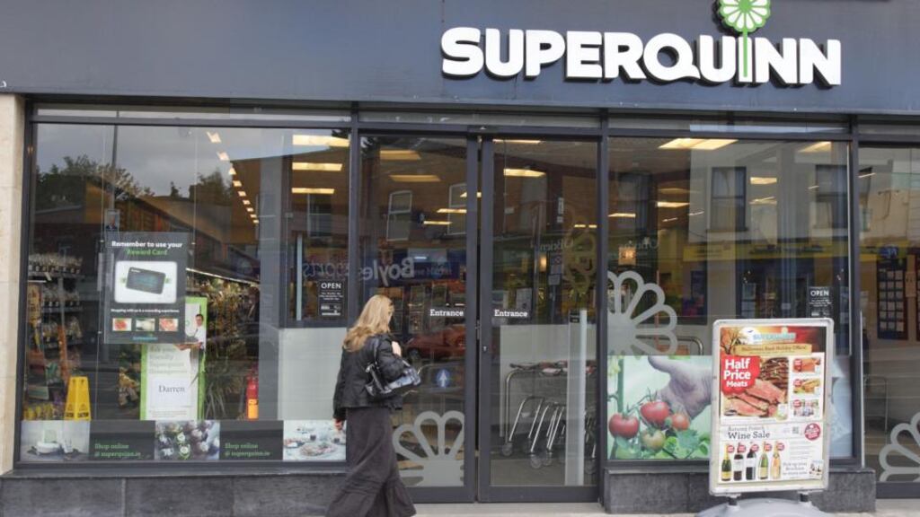 Superquinn Rathgar outlet: among the 24 stores to be rebranded under merger with SuperValu.  Photograph: Frank Miller