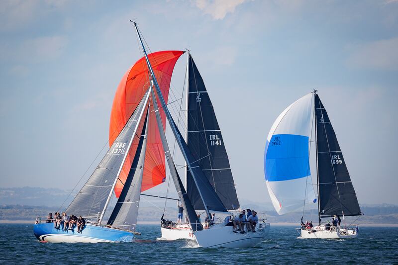 Crazy Diamond entered by Frank Whelan sailing for Greystones Yacht Club, in the ICRA National Championships. Photograph: David Branigan/Oceansport
