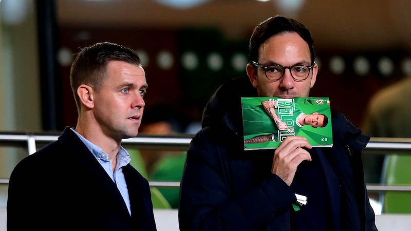 Shane Robinson to replace Marc Canham as FAI’s chief football officer on interim basis