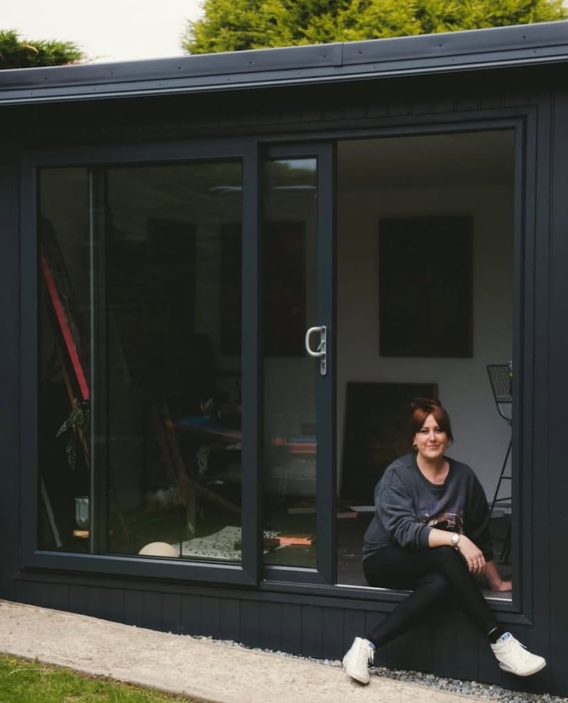 Lorraine Coll's garden studio