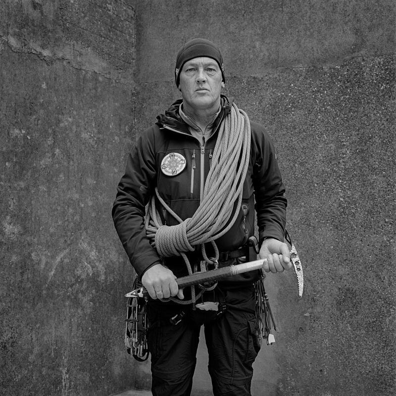 Ameila Stein: Mountaineering instructor Company Sgt Aidan Linnane