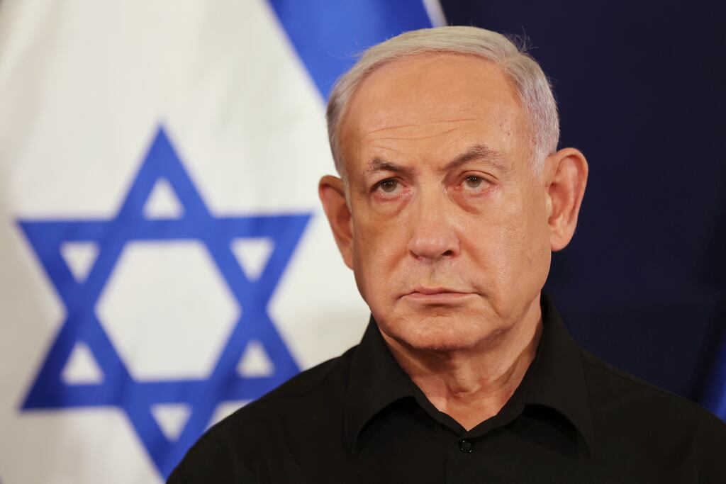 Benjamin Netanyahu would face a rout if an election were held now. Photograph: Abir Sultan/AP