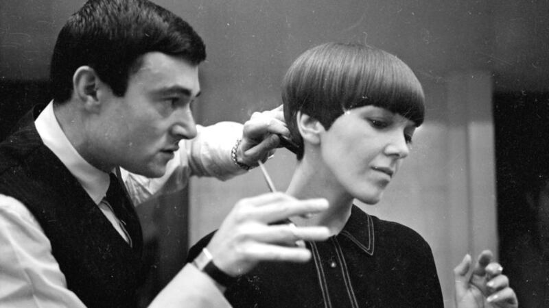 Vidal Sassoon with Mary Quant. Photograph: Ronald Dumont/Getty Images