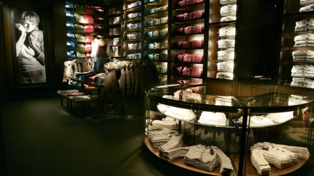 “There’s a bit of a buzz around Dublin at the moment . . . Perhaps it’s a delirium induced by Abercrombie & Fitch pumping out its cologne on Dame Street.”