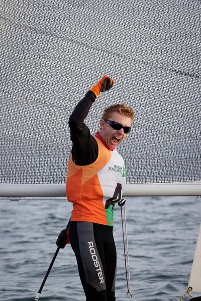 A committed Ger Owens competes for the 2022 Irish Sailing Champions Cup. File photograph: David Branigan/Oceansport