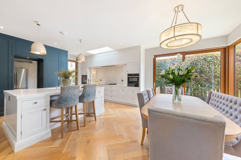 Kitchen and dining area