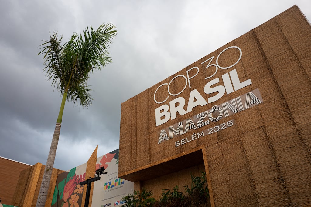 The current US administration has denounced climate change as a hoax, and boycotted last month’s Cop in Brazil. Photograph: Alessandro Falco/Bloomberg